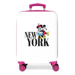 куфари,disney,trip,to,new,york,55,cm,35l,trolley,bag,pink,(white)
