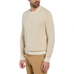 блуза,мъжки,пуловери,original,penguin,ao,jacquard,check,sweater,beige