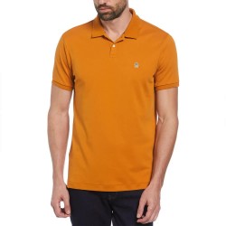 мъжки,блузи,с,яка,original,penguin,daddy,organic,interlock,sticker,pete,short,sleeve,polo,sudan,brown,(orange)