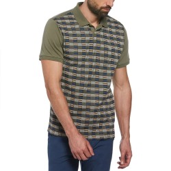 мъжки,блузи,с,яка,original,penguin,jacquard,front,geometric,short,sleeve,polo,green