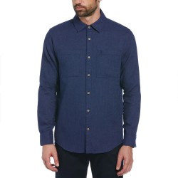 риза,с,дълъг,ръкав,мъжки,ризи,original,penguin,rec,waffle,long,sleeve,shirt,medieval,blue,(blue)