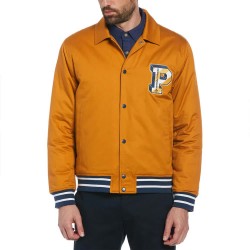 яке,мъжки,якета,original,penguin,twill,logo,souvenir,jacket,brown