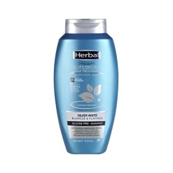 хигиена,коса,herbal,essences,silicone,silver,professional,care,white,shampoo,free,500ml,blue,(multicolor)