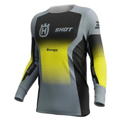 Блуза с дълъг ръкав Shot Aerolite HVA long sleeve jersey - Grey (Black / Grey) блуза,с,дълъг,ръкав,мъжки,тениски,дамски,тениски,shot,aerolite,hva,long,sleeve,jersey,grey,(black,grey)