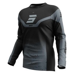 блуза,с,дълъг,ръкав,мъжки,тениски,дамски,тениски,shot,devo,blast,long,sleeve,jersey,black,(black,grey)