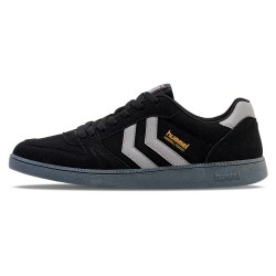 маратонки,мъжки,маратонки,hummel,handball,perfekt,synthetic,suede,trainers,black