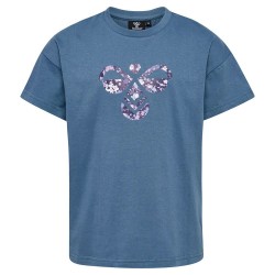 тениска,детски,тениски,hummel,libi,short,sleeve,t,shirt,blue,(bering,sea)