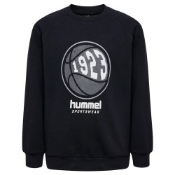 блуза,детски,блузи,hummel,loksi,sweatshirt,black