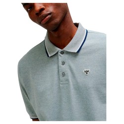 мъжки,блузи,с,яка,hummel,loose,bee,short,sleeve,polo,grey,melange,(grey)