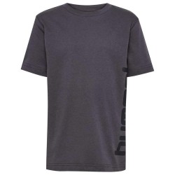 тениска,детски,тениски,hummel,print,short,sleeve,t,shirt,ebony,(grey)