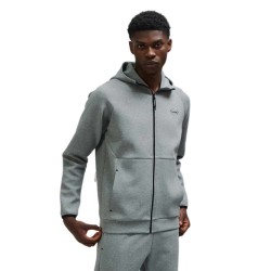 поларена,блуза,мъжки,пуловери,hummel,tech,fleece,regular,full,zip,sweatshirt,grey,(grey,melange)