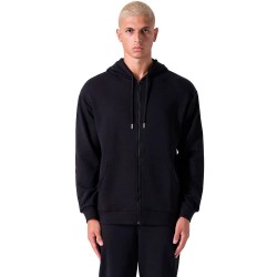 блуза,мъжки,пуловери,everlast,back,square,logo,full,zip,sweatshirt,black,black,(black)