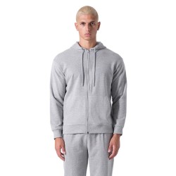 блуза,мъжки,пуловери,everlast,back,square,logo,full,zip,sweatshirt,grey,(grey,melange,grey,melange)