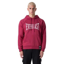 суичър,мъжки,пуловери,everlast,felpa,hoodie,bordeaux,(red)