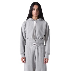 суичър,дамски,блузи,everlast,felpa,strechech,cropped,hoodie,grey,melange,(grey)