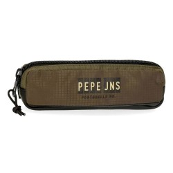 канцеларски,принадлежности,pepe,jeans,410022402,caden,pencil,case,green,brown,(green)
