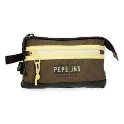 канцеларски,принадлежности,pepe,jeans,410022405,caden,pencil,case,brown,(green)