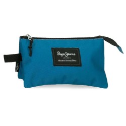 Pepe jeans 410034405 Aris Ever pencil case - Blue (Blue) канцеларски,принадлежности,pepe,jeans,410034405,aris,ever,pencil,case,blue,(blue)