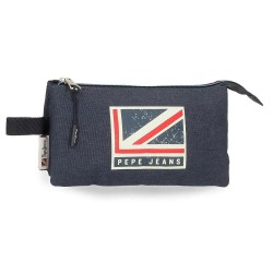 канцеларски,принадлежности,pepe,jeans,410042405,aidan,pencil,case,blue,(blue)