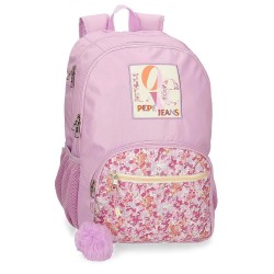 Юношеска раница Pepe jeans 410076275 AdaptSandra 44 cm 22L Junior Backpack - Pink (Pink) юношеска,раница,раници,pepe,jeans,410076275,adaptsandra,44,cm,22l,junior,backpack,pink,(pink)