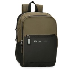 Раница Pepe jeans 420032204 Adapt. Jarvis 9L backpack - Green / Brown (Light Green) раница,раници,pepe,jeans,420032204,adapt.,jarvis,9l,backpack,green,brown,(light,green)