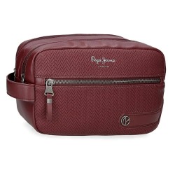 несесер,тоалетни,принадлежности,pepe,jeans,420072412,sprig,burgundy,wash,bag,red