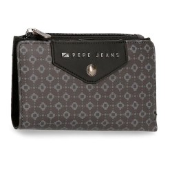 портфейли,и,портмонета,pepe,jeans,450036860,bethany,woman,wallet,grey,(black)