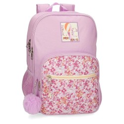 Юношеска раница Pepe jeans AdaptSandra 40 cm 14L Junior Backpack - Pink (Pink) юношеска,раница,раници,pepe,jeans,adaptsandra,40,cm,14l,junior,backpack,pink,(pink)