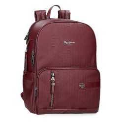 раница,раници,pepe,jeans,adapt.,sprig,burgundy,13l,backpack,brown