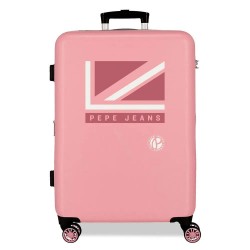 куфари,pepe,jeans,carol,68,cm,70l,trolley,bag,pink