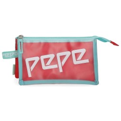 канцеларски,принадлежности,pepe,jeans,cristal,pencil,case,pink,(multicolor)
