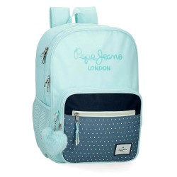 Юношеска раница Pepe jeans Dalma 40 cm 14L Junior Backpack - Blue (Blue) юношеска,раница,раници,pepe,jeans,dalma,40,cm,14l,junior,backpack,blue,(blue)