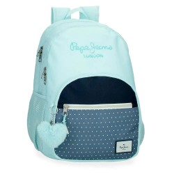 Юношеска раница Pepe jeans Dalma 44 cm 22L Junior Backpack - Blue (Blue) юношеска,раница,раници,pepe,jeans,dalma,44,cm,22l,junior,backpack,blue,(blue)
