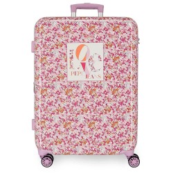 чанта,с,колела,куфари,pepe,jeans,sandra,68,cm,70l,trolley,bag,pink