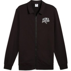 блуза,мъжки,пуловери,puma,class,full,zip,sweatshirt,black