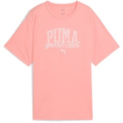 тениска,дамски,тениски,puma,class,relaxed,short,sleeve,t,shirt,pink,fruit,(pink)