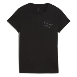 тениска,дамски,тениски,puma,ess,script,short,sleeve,t,shirt,black