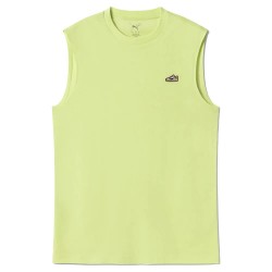 тениска,мъжки,тениски,puma,sneaker,sleeveless,t,shirt,green,yellow,(cool,cucumber)