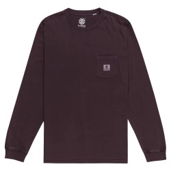 тениска,мъжки,тениски,element,basic,pocket,pigment,long,sleeve,t,shirt,purple,(purple)