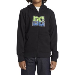 блуза,детски,блузи,dc,shoes,star,inline,full,zip,sweatshirt,black