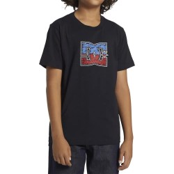 Тениска Dc shoes Star Inline short sleeve T-shirt - Black (Black) тениска,детски,тениски,dc,shoes,star,inline,short,sleeve,t,shirt,black,(black)