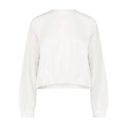 блуза,дамски,блузи,lee,sleeve,detail,sweatshirt,bright,white