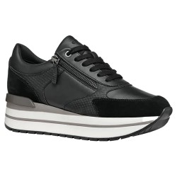 маратонки,дамски,маратонки,geox,new,kency,trainers,black