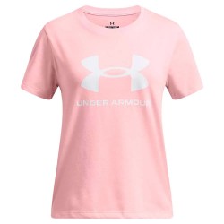 тениска,детски,тениски,under,armour,big,logo,short,sleeve,t,shirt,prime,pink,white,white,(pink)