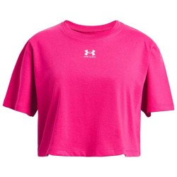 тениска,детски,тениски,under,armour,rival,short,sleeve,t,shirt,shaded,fuchsia,white,(pink)