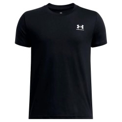 тениска,детски,тениски,under,armour,sportstyle,left,chest,short,sleeve,t,shirt,black,white,(black)
