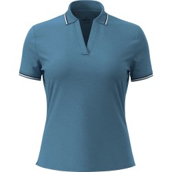 Under armour golf Drive Rib Woman Short Sleeve Polo - Blue (Ether Blue / Midnight Navy / Midnight Navy) дамски,блузи,с,яка,under,armour,golf,drive,rib,woman,short,sleeve,polo,blue,(ether,blue,midnight,navy,midnight,navy)