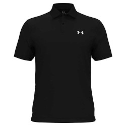 Блуза с яка Under armour golf Tee To Green Pique short sleeve polo - Black (Black / White) блуза,с,яка,мъжки,блузи,с,яка,under,armour,golf,tee,to,green,pique,short,sleeve,polo,black,(black,white)
