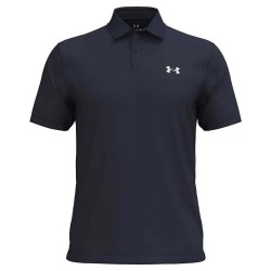 Блуза с яка Under armour golf Tee To Green Pique short sleeve polo - Blue (Midnight Navy / White) блуза,с,яка,мъжки,блузи,с,яка,under,armour,golf,tee,to,green,pique,short,sleeve,polo,blue,(midnight,navy,white)