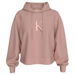 суичър,дамски,блузи,calvin,klein,raised,embroidery,hoodie,pink